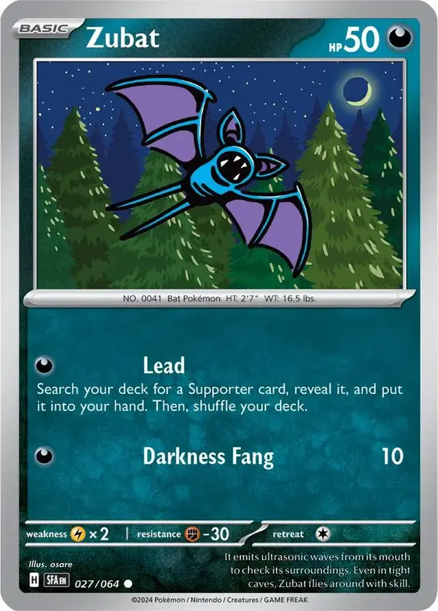 Zubat - Pokemon Shrouded Fable #27
