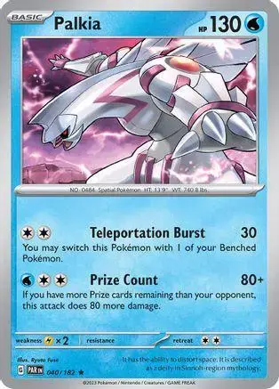 Palkia [Holo] - Pokemon Paradox Rift #40