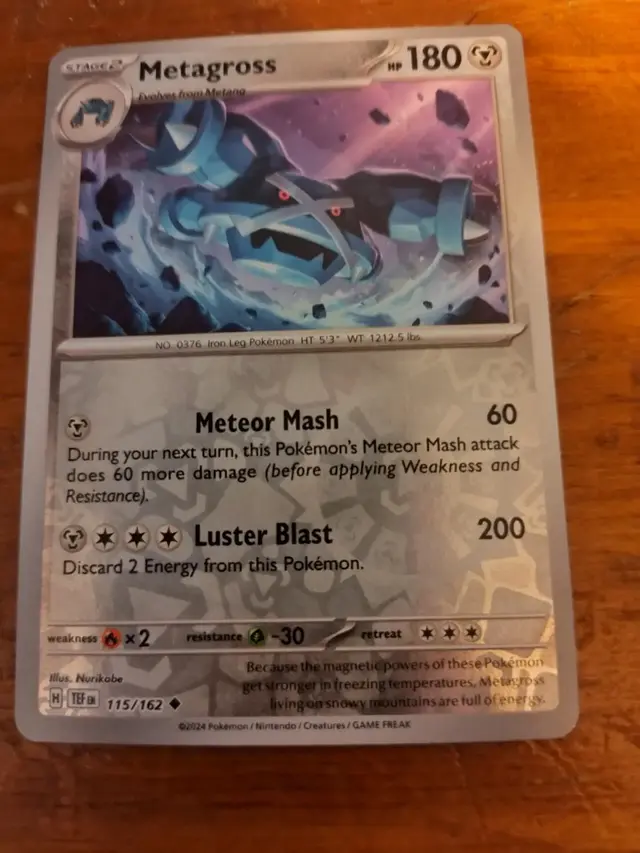 Metagross [Reverse Holo]