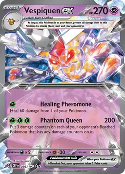 Vespiquen ex 96 - Pokemon Obsidian Flames