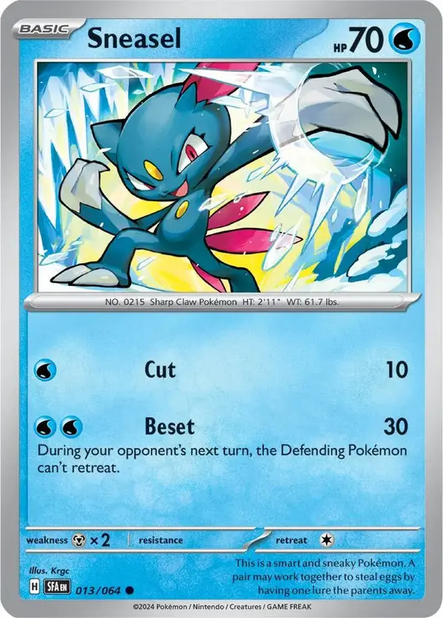 Sneasel - Pokemon Shrouded Fable #13