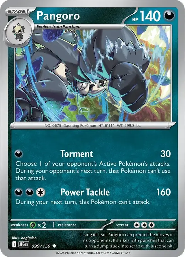 Pangoro - Pokemon Journey Together #99