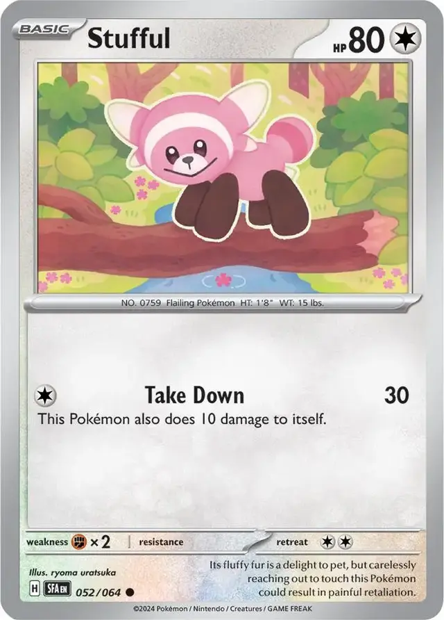 Stufful - Pokemon Shrouded Fable #52