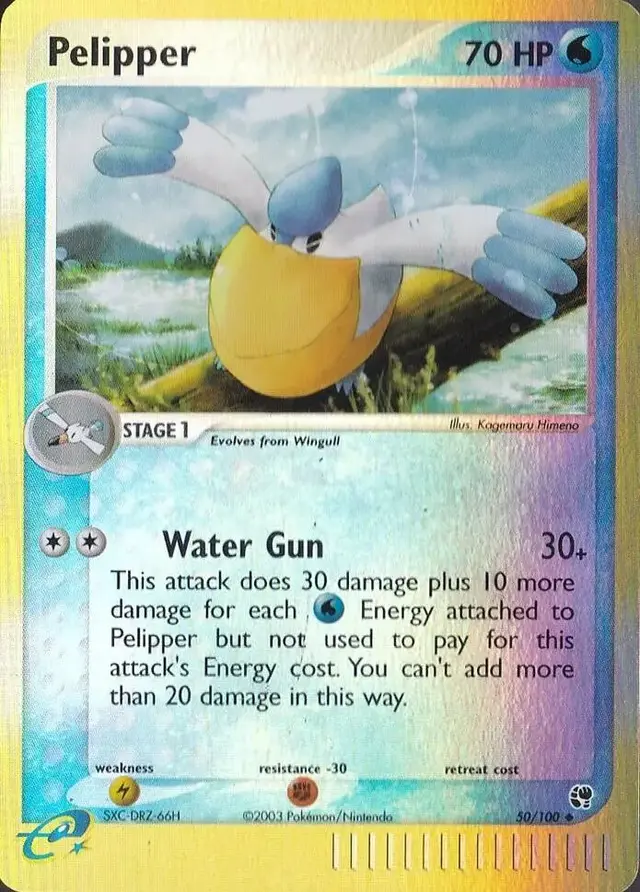 Pelipper [Reverse Holo] - Pokemon Sandstorm #50