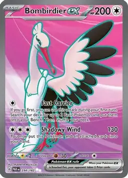 Bombirdier ex 234 - Pokemon Paradox Rift
