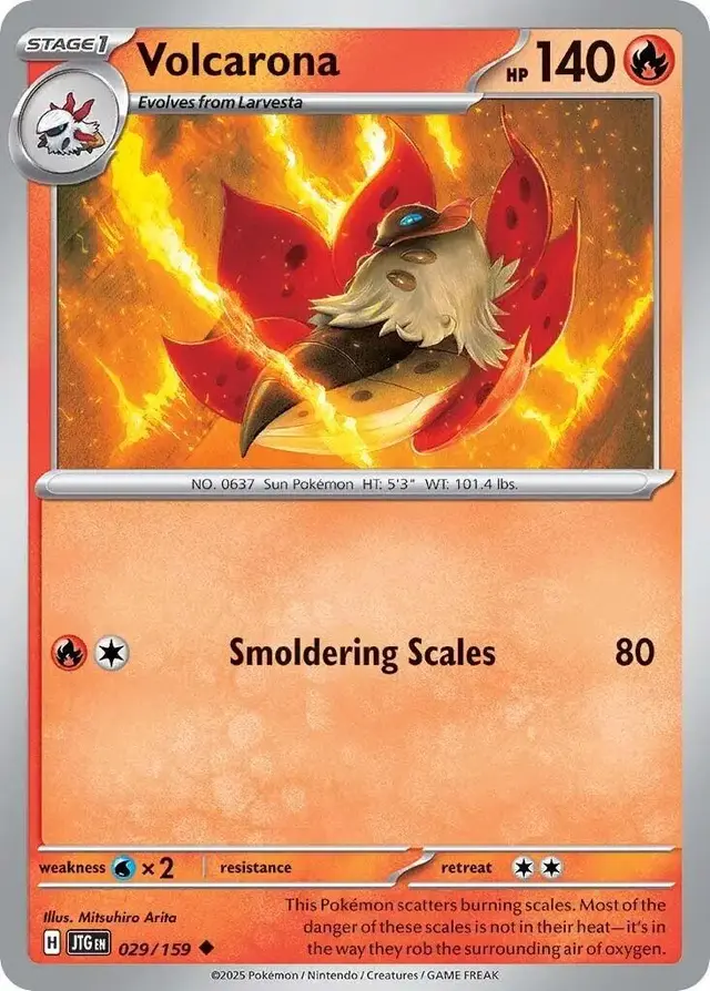 Volcarona - Pokemon Journey Together #29