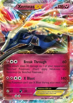 Xerneas EX 97 - Pokemon XY