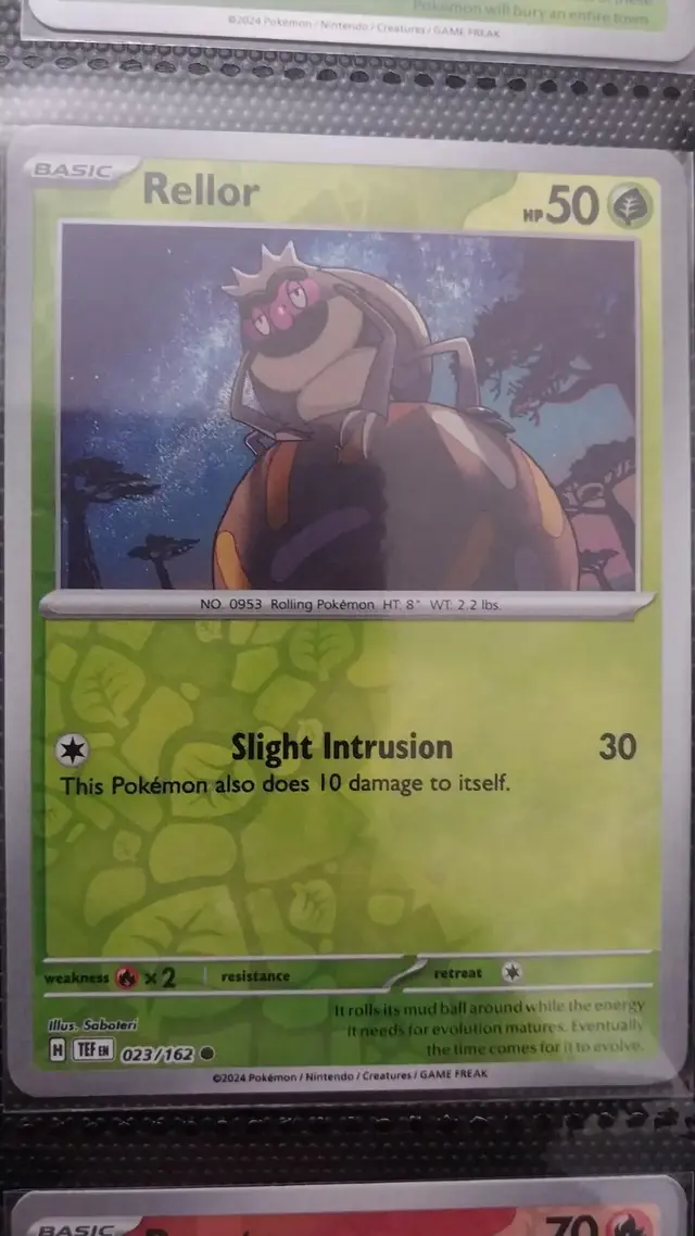 Rellor [Reverse Holo] - Pokemon Temporal Forces #23