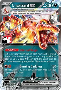 Charizard Ex [Prize Pack] 125 - Pokemon Prize Pack Series