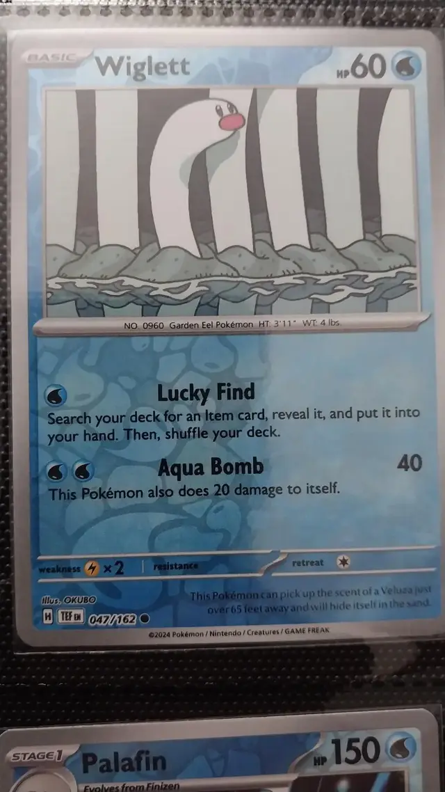 Wiglett [Reverse Holo] - Pokemon Temporal Forces #47