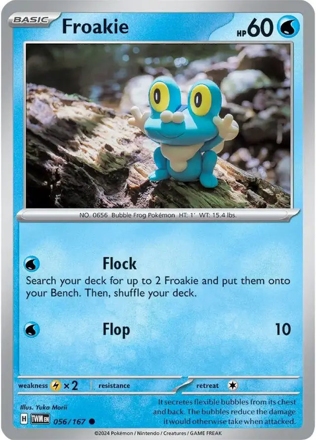Froakie - Pokemon Twilight Masquerade #56