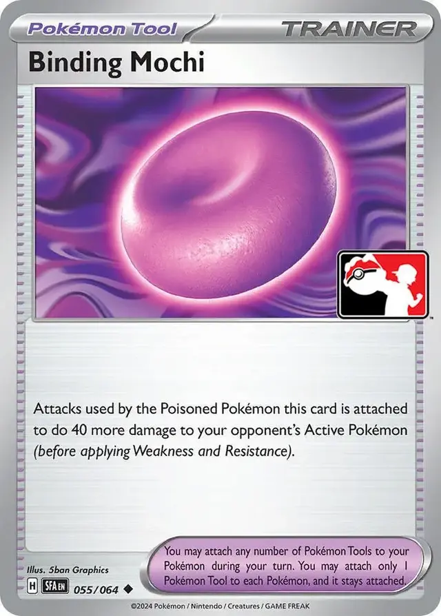 Binding Mochi [Prize Pack Cosmos Holo] - Pokemon Prize Pack Series #55