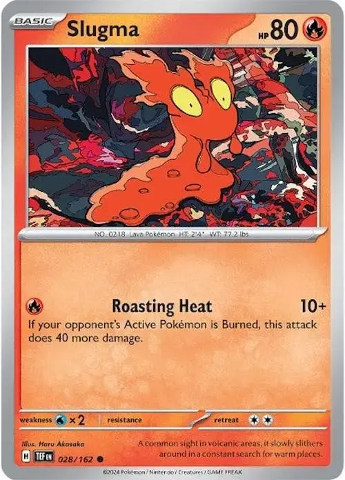 Slugma - Pokemon Temporal Forces #28