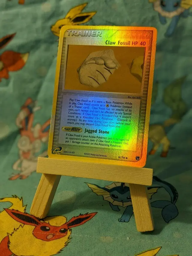 Claw Fossil [Reverse Holo] - Pokemon Sandstorm #90