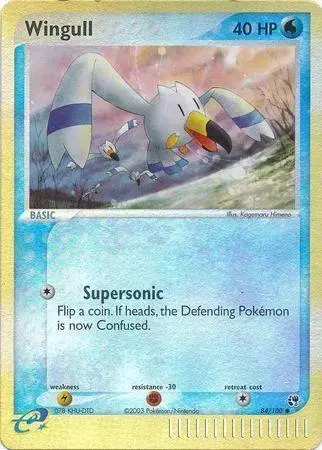 Wingull [Reverse Holo] - Pokemon Sandstorm #84