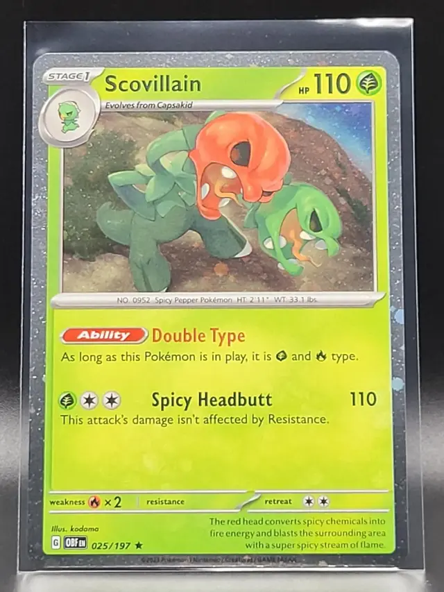 Scovillain [Cosmos Holo] - Pokemon Obsidian Flames #25