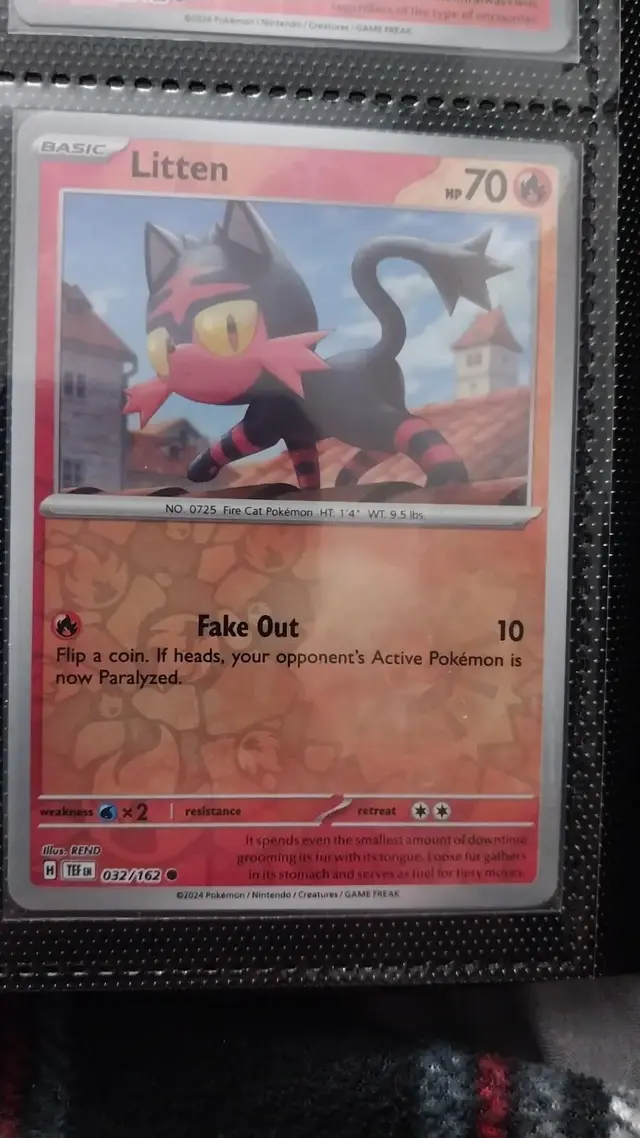 Litten [Reverse Holo]