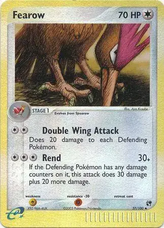 Fearow [Reverse Holo] - Pokemon Sandstorm #37