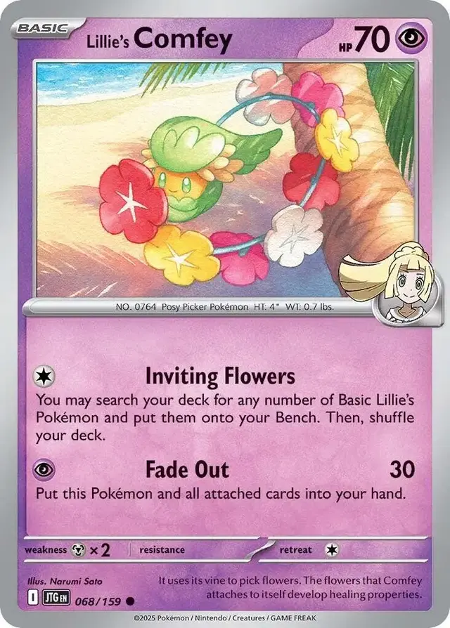 Lillie's Comfey - Pokemon Journey Together #68