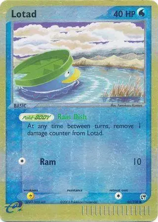 Lotad [Reverse Holo] - Pokemon Sandstorm #66