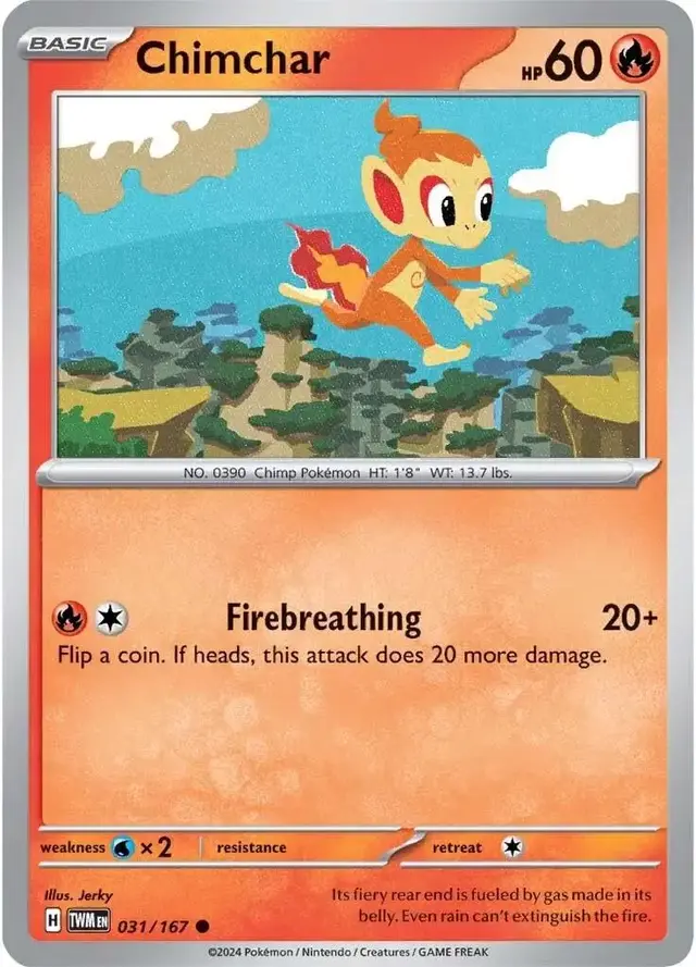 Chimchar - Pokemon Twilight Masquerade #31
