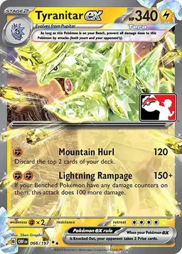 Tyranitar Ex [Prize Pack] 66 - Pokemon Prize Pack Series