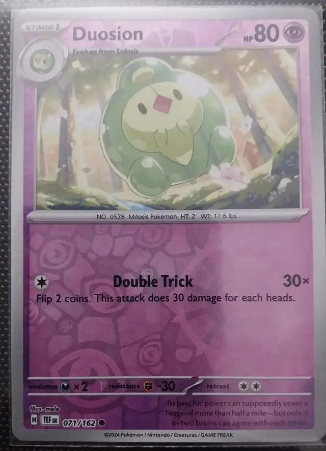Duosion [Reverse Holo] - Pokemon Temporal Forces #71