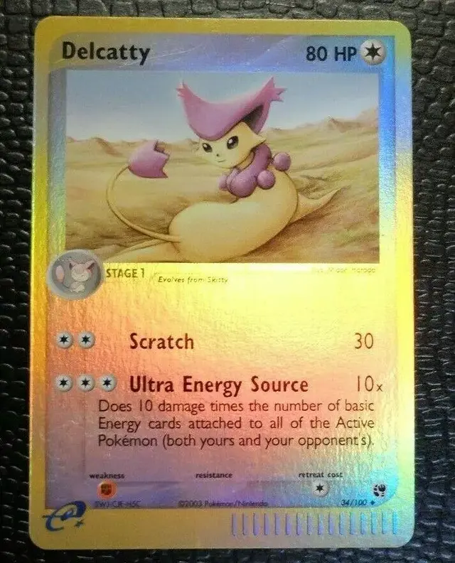 Delcatty [Reverse Holo] - Pokemon Sandstorm #34