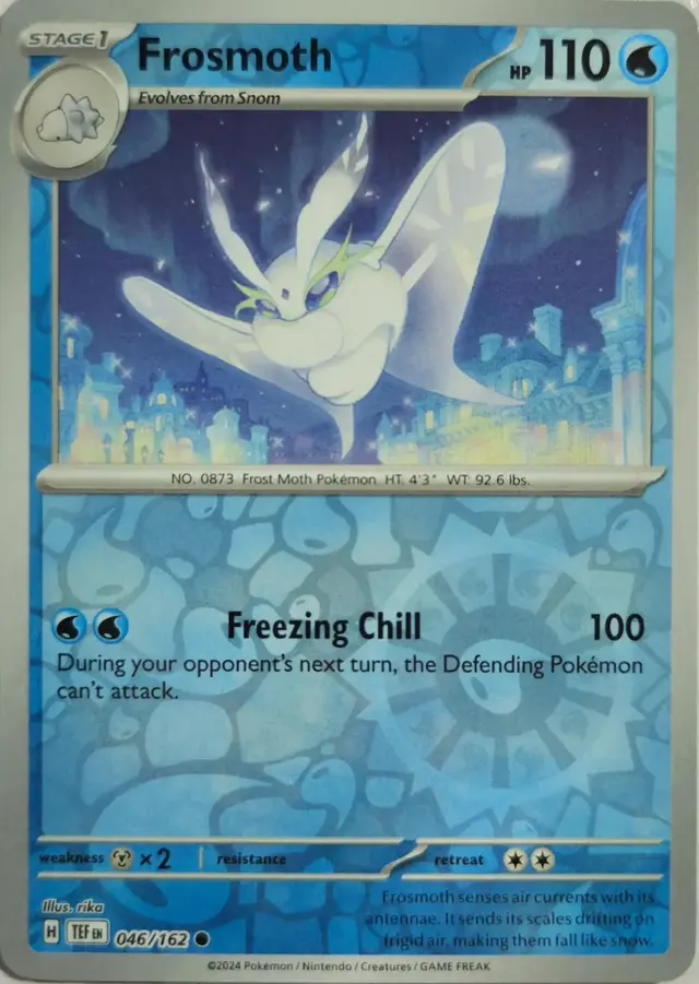 Frosmoth [Reverse Holo] - Pokemon Temporal Forces #46