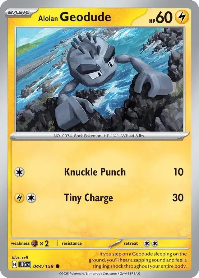 Alolan Geodude - Pokemon Journey Together #44