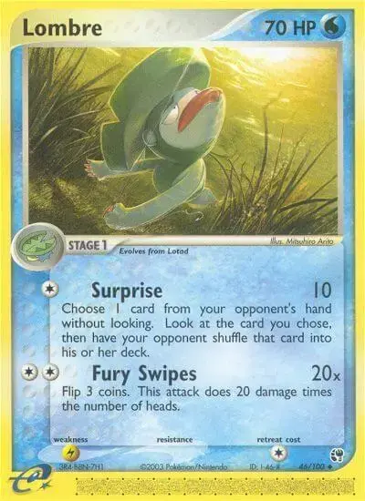 Lombre - Pokemon Sandstorm #46