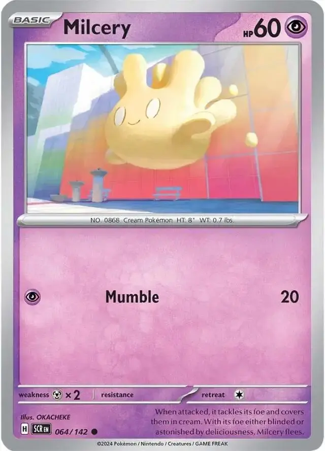 Milcery - Pokemon Stellar Crown #64