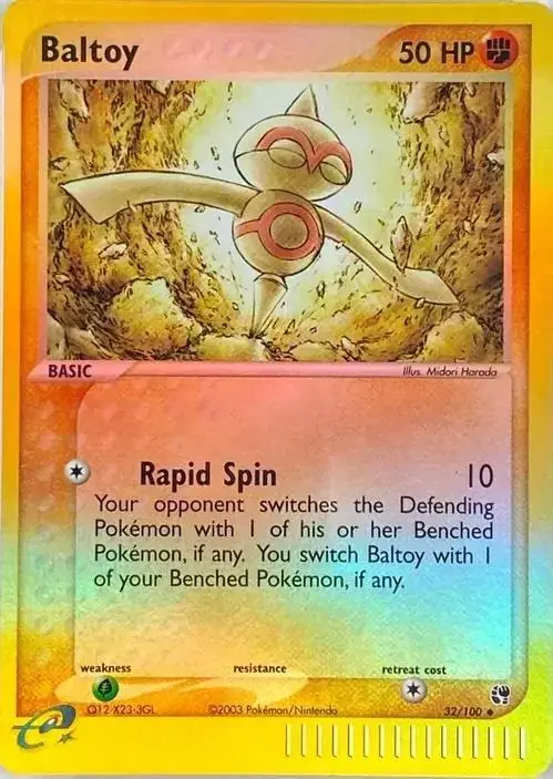 Baltoy [Reverse Holo] - Pokemon Sandstorm #32