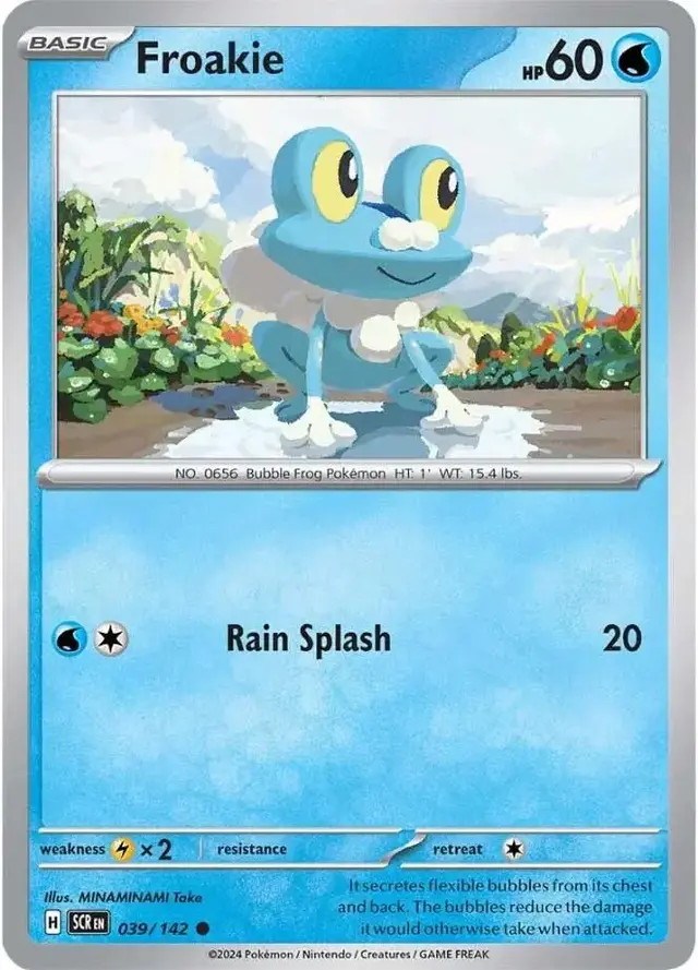 Froakie - Pokemon Stellar Crown #39