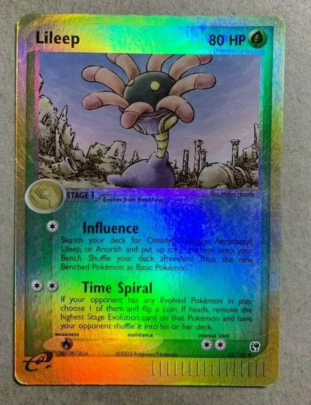 Lileep [Reverse Holo] - Pokemon Sandstorm #42