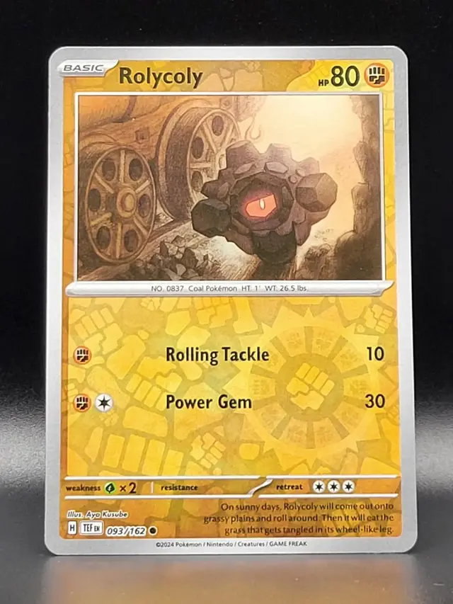 Rolycoly [Reverse Holo] - Pokemon Temporal Forces #93