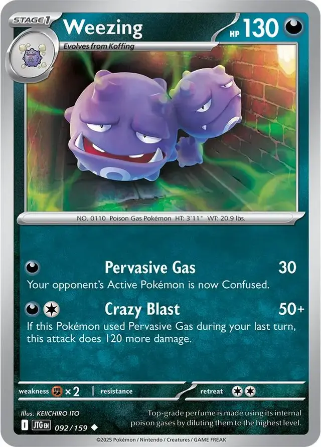 Weezing - Pokemon Journey Together #92