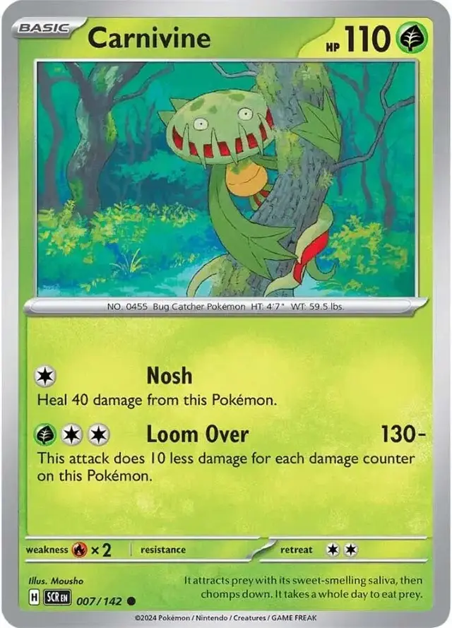 Carnivine - Pokemon Stellar Crown #7
