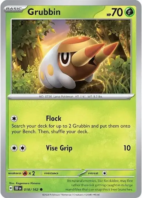 Grubbin - Pokemon Temporal Forces #18