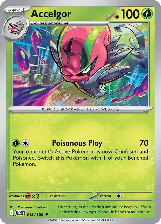 Accelgor - Pokemon Journey Together #13