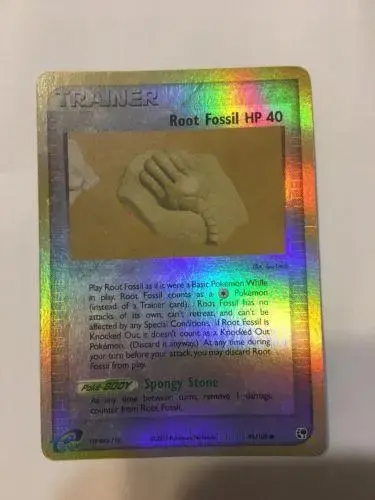 Root Fossil [Reverse Holo] - Pokemon Sandstorm #92