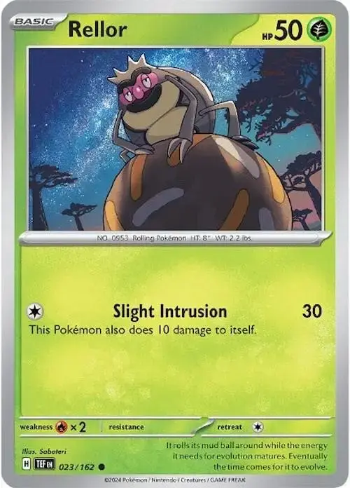 Rellor - Pokemon Temporal Forces #23