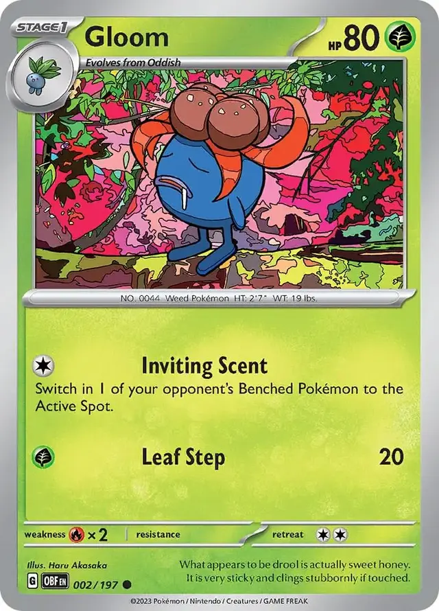 Gloom - Pokemon Obsidian Flames #2