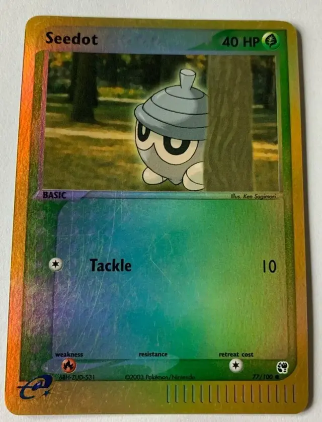 Seedot [Reverse Holo] - Pokemon Sandstorm #77