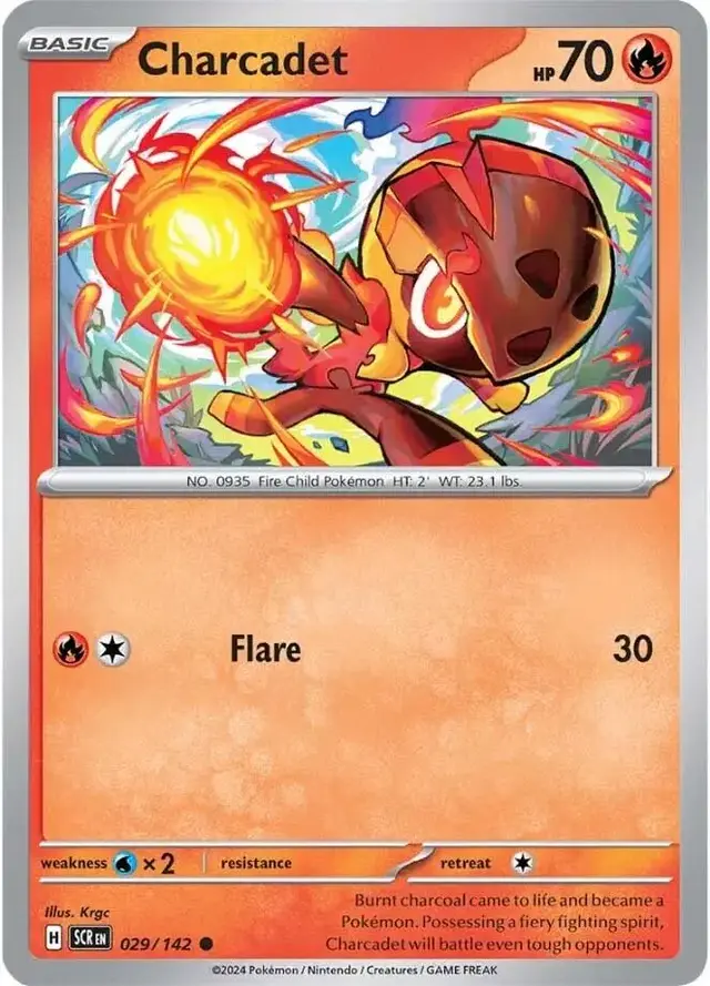 Charcadet - Pokemon Stellar Crown #29