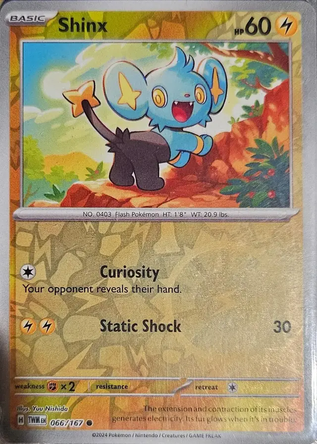Shinx [Reverse Holo] - Pokemon Twilight Masquerade #66