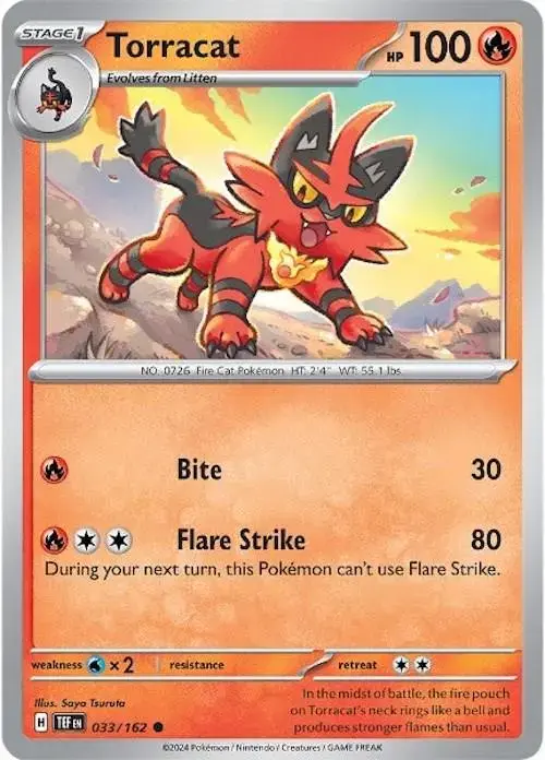 Torracat - Pokemon Temporal Forces #33