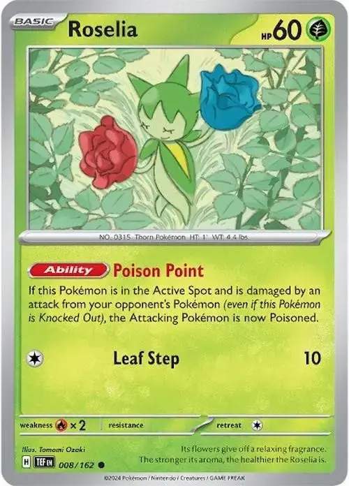Roselia - Pokemon Temporal Forces #8