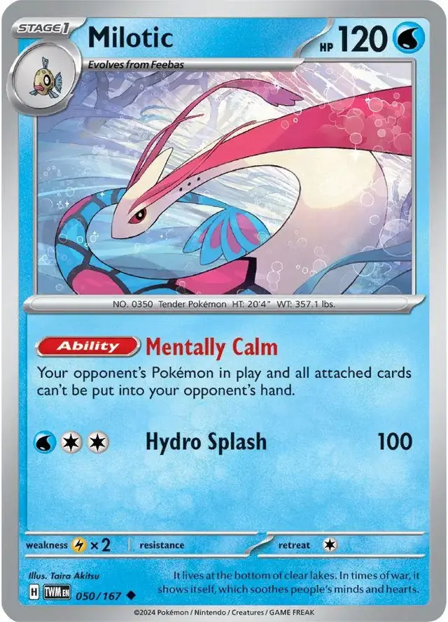 Milotic - Pokemon Twilight Masquerade #50