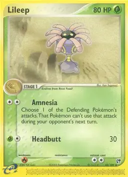 Lileep - Pokemon Sandstorm